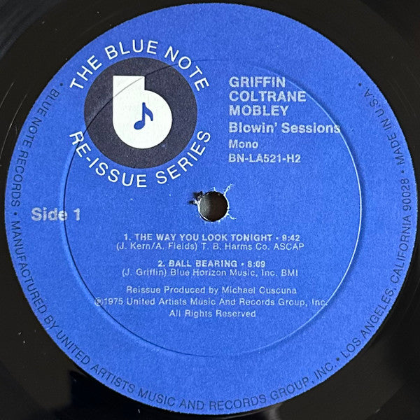 Johnny Griffin, John Coltrane, Hank Mobley : Blowin' Sessions (2xLP, Comp, Mono, RE, Res)