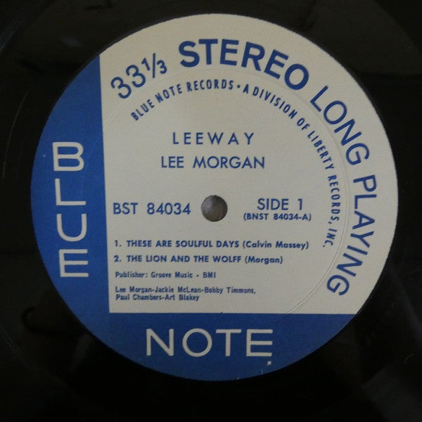 Lee Morgan : Leeway (LP, Album, RE)