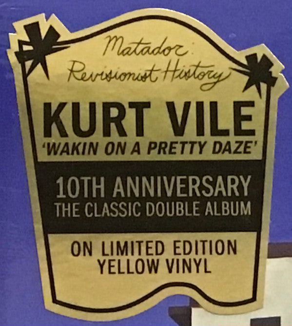 Kurt Vile : Wakin On A Pretty Daze (2xLP, Album, Ltd, RE, Yel)