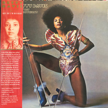 Betty Davis : They Say I'm Different (LP, Album, RE, RM, Ora)