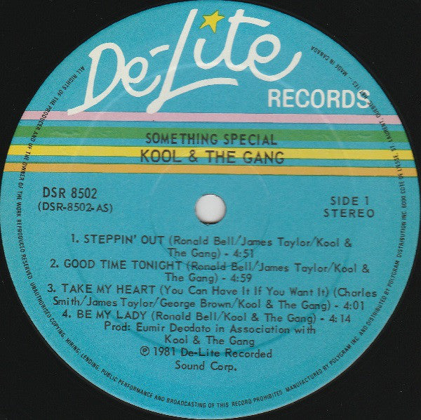 Kool & The Gang : Something Special (LP, Album)