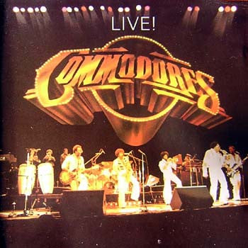 Commodores : Live! (2xLP, Album)