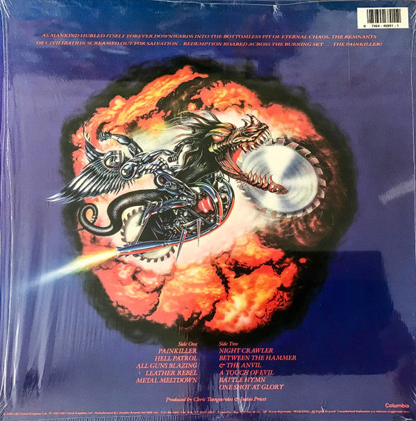 Judas Priest : Painkiller (LP, Album, Car)