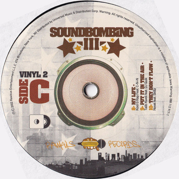 Various : Rawkus Records Presents Soundbombing III (2xLP, Comp)