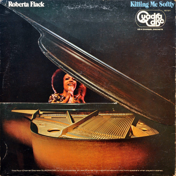 Roberta Flack : Killing Me Softly (LP, Album, Quad)