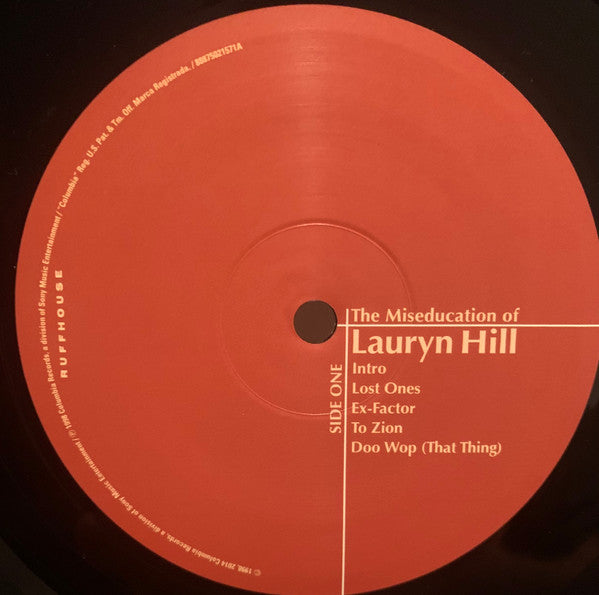 Lauryn Hill : The Miseducation Of Lauryn Hill (2xLP, Album, RE)
