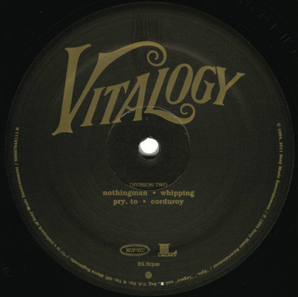 Pearl Jam : Vitalogy (2xLP, Album, RE, RM, 180)
