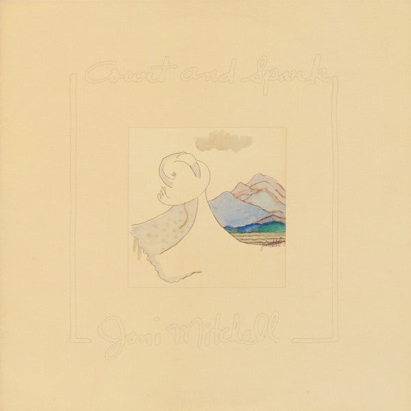 Joni Mitchell : Court And Spark (LP, Album, RE, Gat)