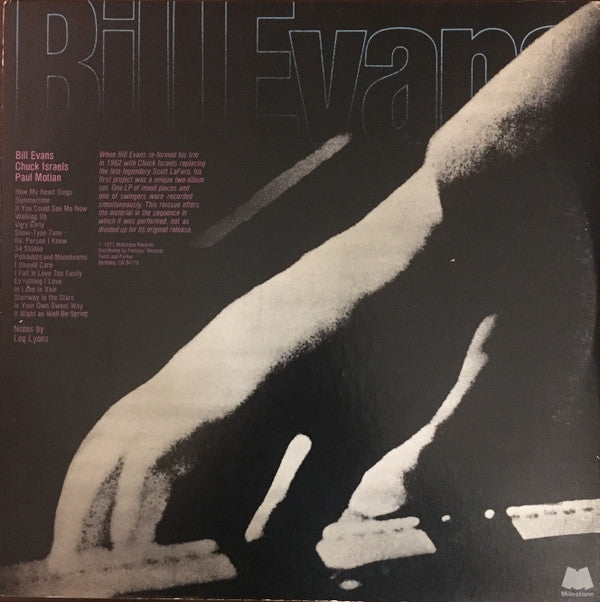 Bill Evans : The Second Trio (2xLP, Comp, RM, Gat)