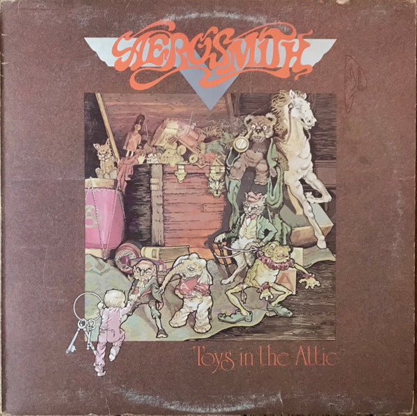 Aerosmith : Toys In The Attic (LP, Album, RE)