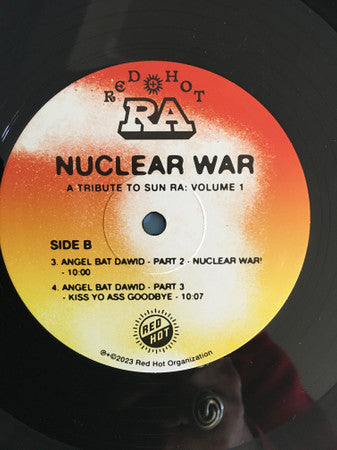Various : Red Hot & Ra: Nuclear War (LP, Album, RSD, Comp)