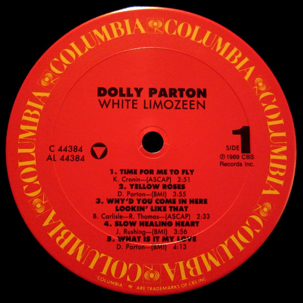 Dolly Parton : White Limozeen (LP, Album)