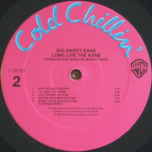 Big Daddy Kane : Long Live The Kane (LP, Album)