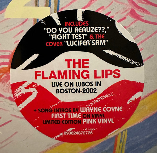The Flaming Lips : Yoshimi Battles The Pink Robots Live At The Paradise Lounge, Boston Oct. 27, 2002 (LP, RSD, Dlx, Ltd, Pin)