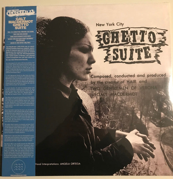 Galt MacDermot : Ghetto Suite (LP, Album, RSD, Ltd, RE)