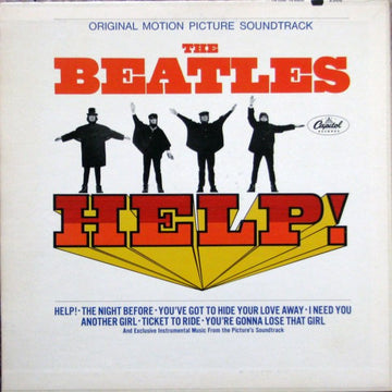 The Beatles : Help! (Original Motion Picture Soundtrack) (LP, Album, Mono, Gat)