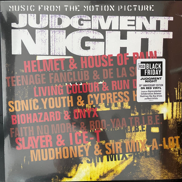 Various : Judgment Night (Music From The Motion Picture) (LP, Album, RSD, Ltd, RE, Red)