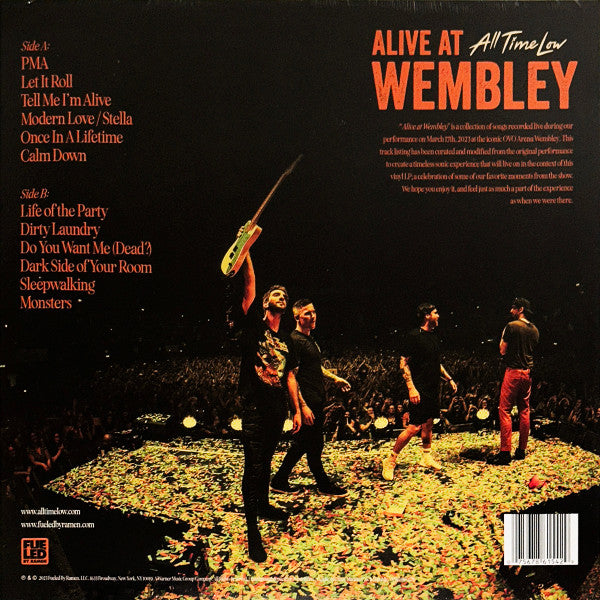 All Time Low : Alive At Wembley (LP, RSD, Opa)