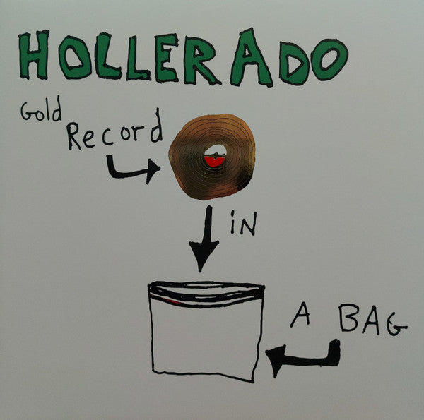 Hollerado : Gold Record In A Bag (LP, Album, RSD, RE, S/Edition, Gol)