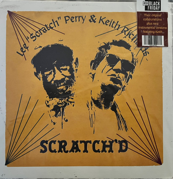 Lee "Scratch" Perry* & Keith Richards : Scratch’d (12", EP, Ltd, S/Edition, Rel)