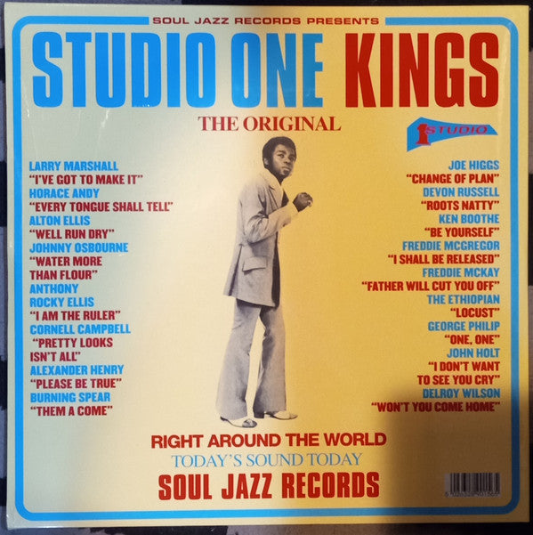 Various : Studio One Kings (2xLP, Comp, RE, Yel)