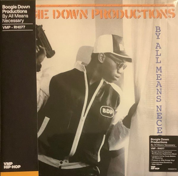 Boogie Down Productions : By All Means Necessary (LP, Album, Club, RE, RM, Ora)