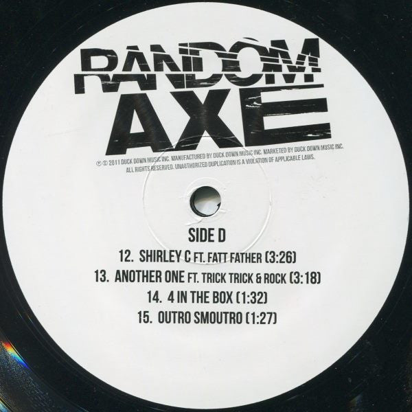 Random Axe : Random Axe (2xLP, Album)