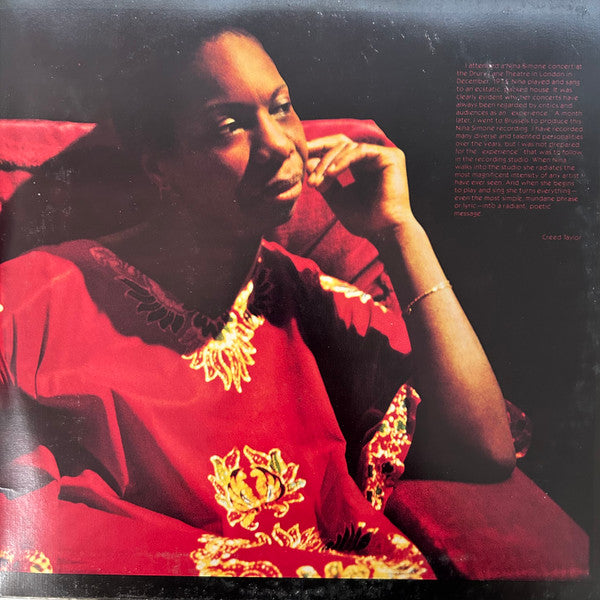 Nina Simone : Baltimore (LP, Album)