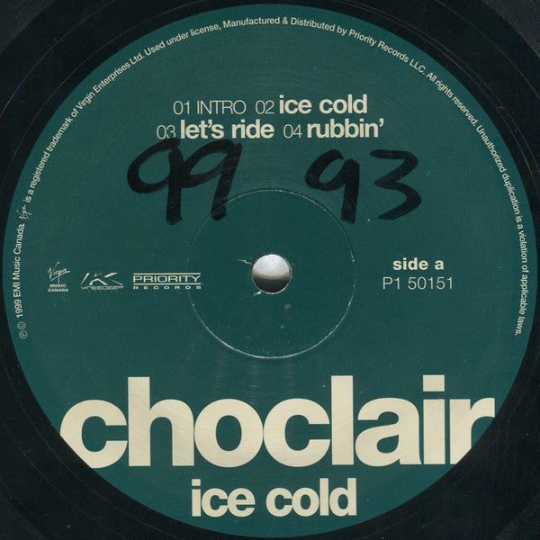 Choclair : Ice Cold (2xLP, Album)