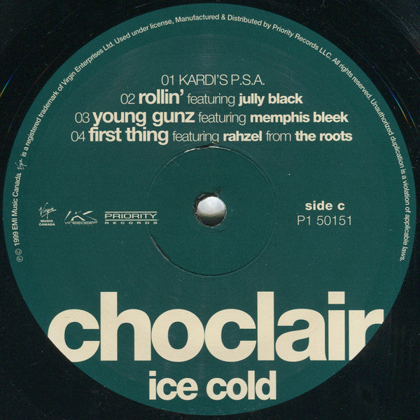 Choclair : Ice Cold (2xLP, Album)