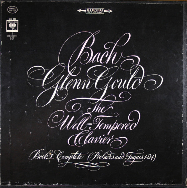 Johann Sebastian Bach / Glenn Gould : The Well-Tempered Clavier, Book I Complete (Preludes And Fugues 1–24) (3xLP, Comp, RE + Box)