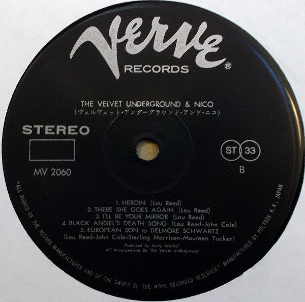 The Velvet Underground & Nico (3) : The Velvet Underground & Nico (LP, Album, RE)