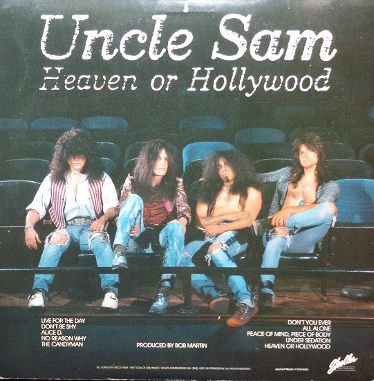Uncle Sam (3) : Heaven Or Hollywood (LP, Album, Ltd, Unc)