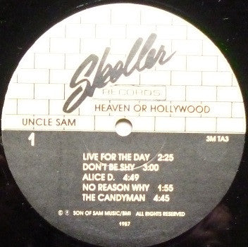 Uncle Sam (3) : Heaven Or Hollywood (LP, Album, Ltd, Unc)