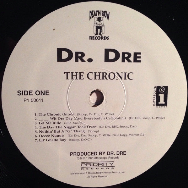 Dr. Dre : The Chronic (LP, Album, RE, RP)