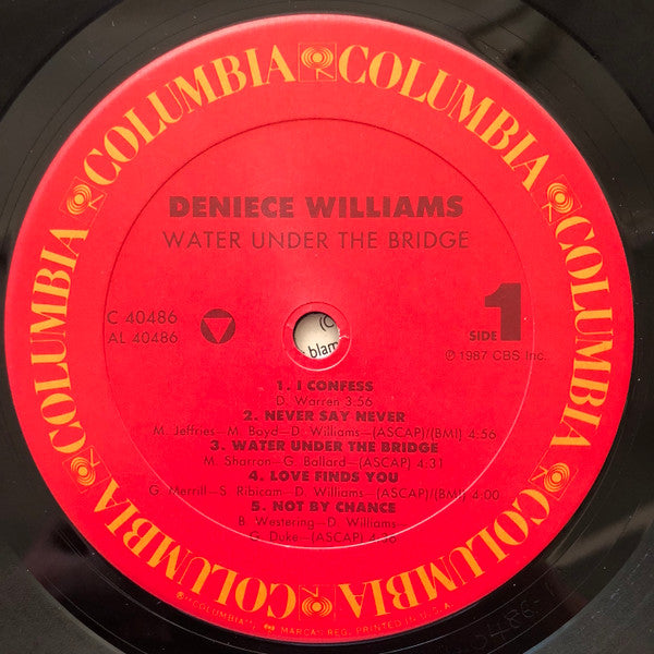 Deniece Williams : Water Under The Bridge (LP, Album)