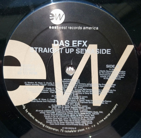 Das EFX : Straight Up Sewaside (LP, Album)