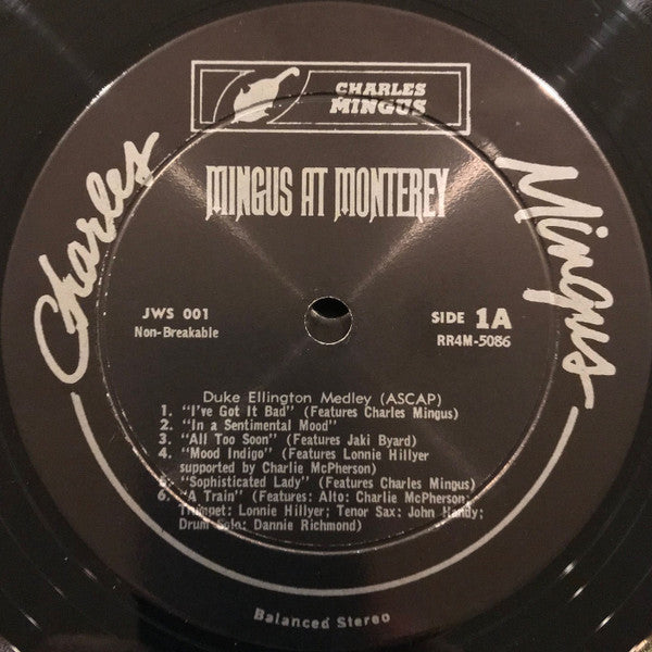 Charles Mingus : Mingus At Monterey (2xLP, Album, RP)