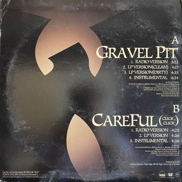 Wu-Tang Clan : Gravel Pit (12", Single)