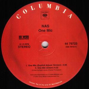 Nas : One Mic (12")