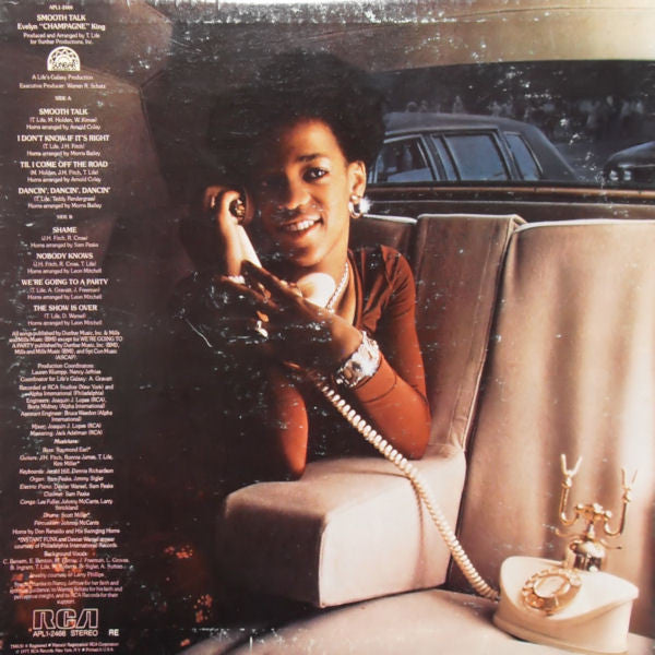 Evelyn King : Smooth Talk (LP, Album)