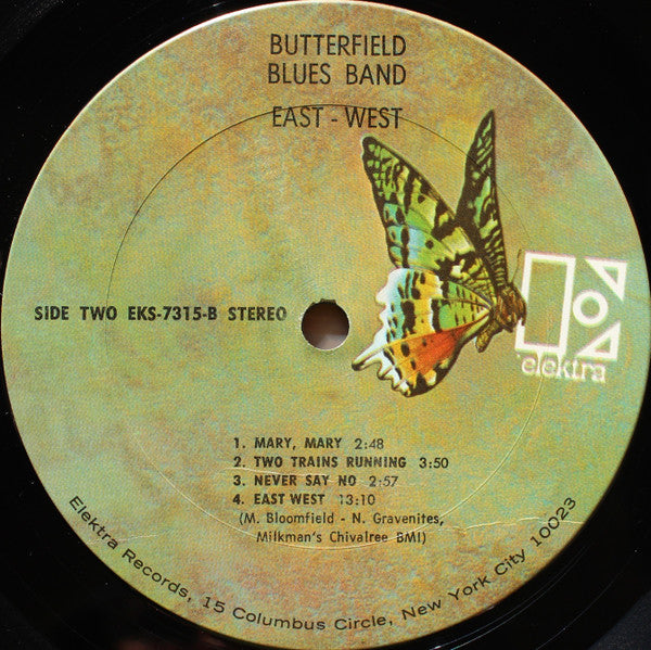 The Paul Butterfield Blues Band : East-West (LP, Album, RE, But)