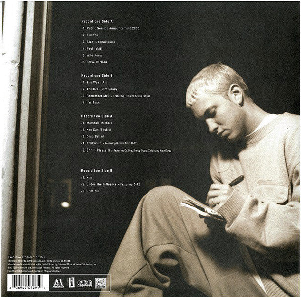 Eminem : The Marshall Mathers LP (2xLP, Album, RE, 180)