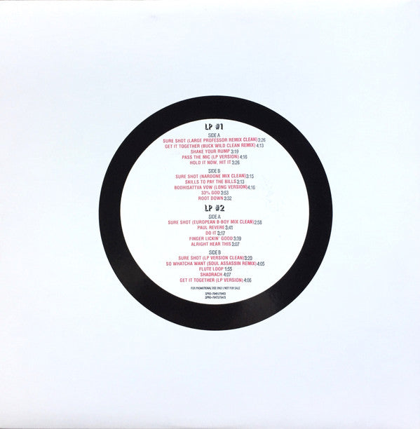Beastie Boys : Hip Hop Sampler (2xLP, Ltd, Promo, Smplr)