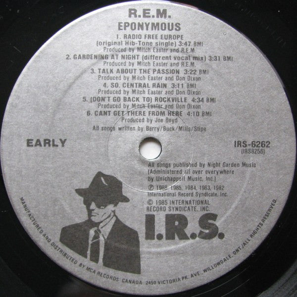 R.E.M. : Eponymous (LP, Comp)