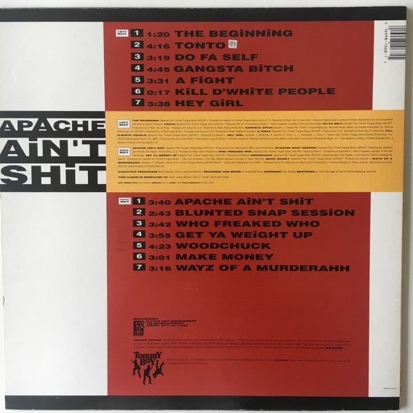 Apache : Apache Ain't Shit (LP, Album)