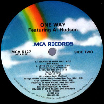 One Way Featuring Al Hudson : One Way Featuring Al Hudson (LP, Album)