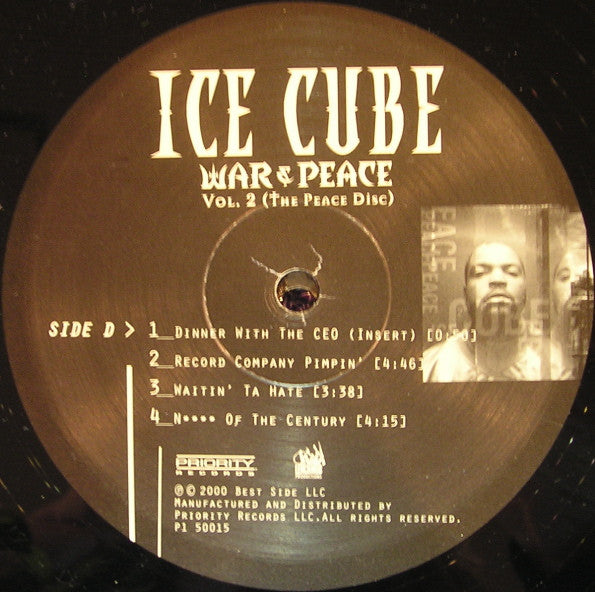 Ice Cube : War & Peace Vol. 2 (The Peace Disc) (2xLP, Album)