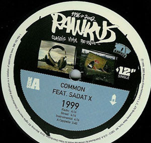 Common : 1999 / Like They Used To Say (12", RE)