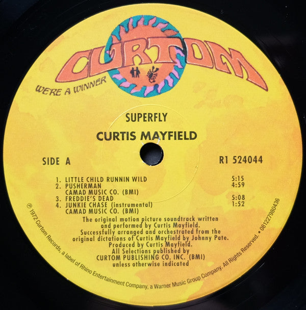 Curtis Mayfield : Superfly (LP, RE, 180)